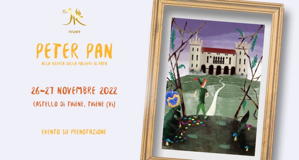 Peter Pan, alla ricerca della polvere fatata, al Castello di Thiene